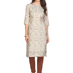 GREAT OUTFITS Ethnic Motifs Printed Sequinned Sequinned Kurti-image-56