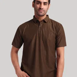 LUXURIT Men Polo Collar Pockets T-shirt-picture-11