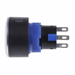 RS PRO Illuminated Push Button Switch Panel Mount 22.2 mm Cutout DPDT Red LED 250 V AC, 1758242 image 5
