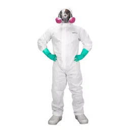 Bison Life Protective Clothing Non Woven White Type 5 & 6 Protection Size M, Dry Pro 1000 (Pack of 50 Pcs)-picture-18