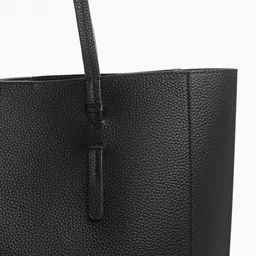 MANGO Textured Shopper Tote Bag image 5