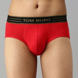 TOM BURG Men Pack of 2 Solid Briefs 3017-picture-41