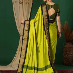 A S CREATION Pure Silk Kanjeevaram Saree image 2