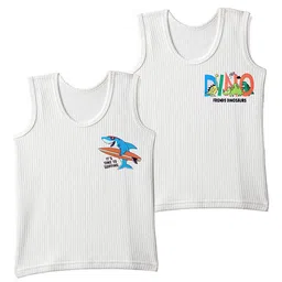 BAESD Boys Printed Cotton Thermal Tops image 1