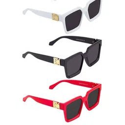 Arzonai Unisex 3Pc Square Sunglasses image 3