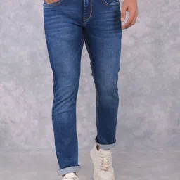 Crimsoune Club Men Slim Fit Heavy Fade Stretchable Jeans-picture-18