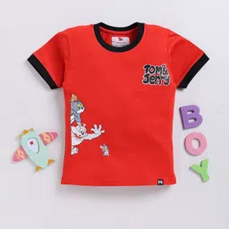 YK X Minute Mirth Boys Tom & Jerry Printed Pure Cotton T-shirt-picture-47