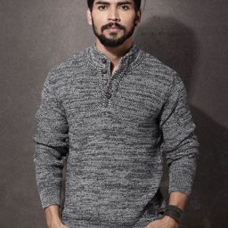 Roadster Grey Melange Sweater-picture-14