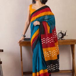 Anouk Rustic Ready to Wear Bagh Saree-picture-46
