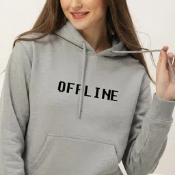 Snowdrip Women Printed Hooded Sweatshirt-picture-26