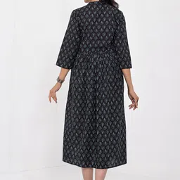 Negen Floral Print Maternity Fit & Flare Maxi Dress image 5