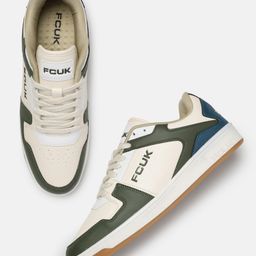 FCUK Men Colourblocked Sneakers-picture-27