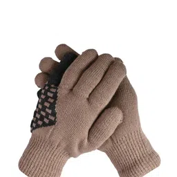 LOOM LEGACY Men Acrylic Winter Gloves image 4