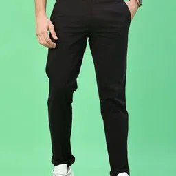 V-Mart Men Slim Fit Chinos Trousers-image-79