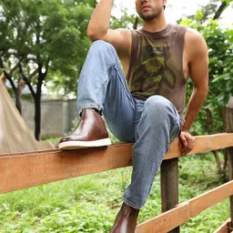 THOMAS CRICK Men Leather Chelsea Boots-picture-21