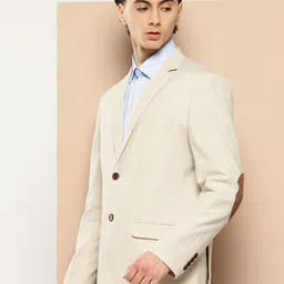 INVICTUS Single-Breasted Solid Slim Fit Semiformal Blazer image 3