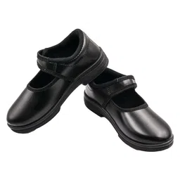 Priaansha Kids Velcro Closure School Shoes - Black-picture-25