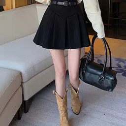 StyleCast Flared Mini Trendy A-Line Skirt-picture-11