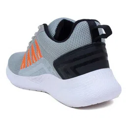 BERSACHE Mesh Detailed Lace Up Sneakers - Grey image 4