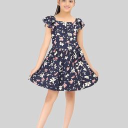 BEING NAUGHTY Floral Print Fit & Flare Dress-picture-3