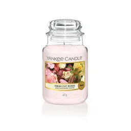 Yankee Candle Original Large Jar Scented Candle - Fresh Cut Roses-image-77