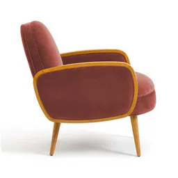 home lifestylez Darel Accent Chair in Pink Colour image 3