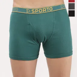 Sporto by Macho Pack Of 4 Mid Rise Trunk-picture-22