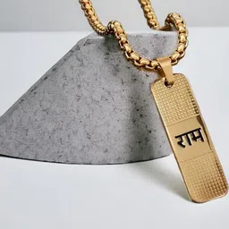 19TH JULY JEWELS Gold Stainless Steel Necklace-image-59