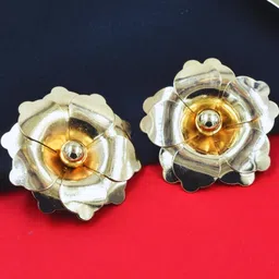 j & c fashion arena J & C Fashion Are Stainless Steel Gold-Plated Earrings-picture-29