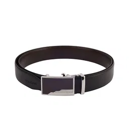 Cazzano Men Textured PU Reversible Formal Belt-picture-17