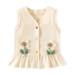 StyleCast x Revolte Floral Embroidered Shirt Style Top-picture-23