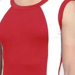 Sporto by Macho Men Pack Of 2 Cotton Colourblocked Gym Vest image 3