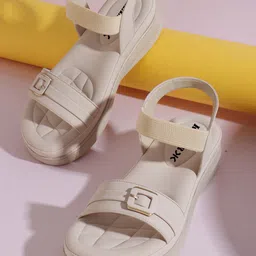 Killer Women Flatform Heels Sandals with Buckles-picture-14