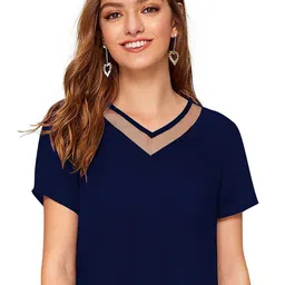 DHRUVIL IMPEX Women V-Neck Top-picture-26