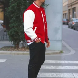 Mast & Harbour Men Collarless Colourblocked Bomber Jacket image 2