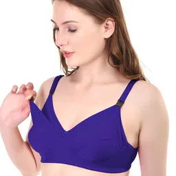 Liigne Women Pack Of 2 Full Coverage Cotton Maternity Bra image 5