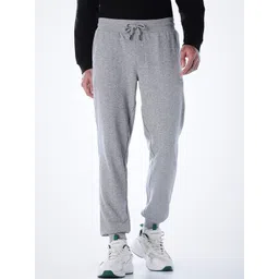 Jack & Jones Men Solid Cotton Mid-Rise Regular Fit Sweatpants Joggers-picture-18