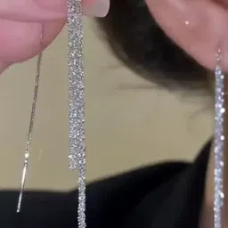 Estailo fashion Contemporary Drop Earrings-picture-21