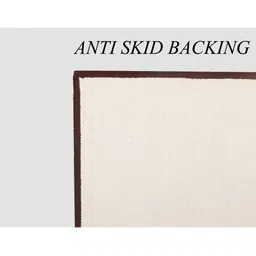 MODEFE Maroon Abstract Anti-Skid Nylon Carpet image 2