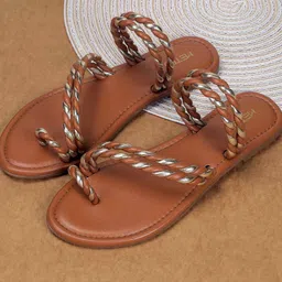 Metro Women One Toe Flats-image-67