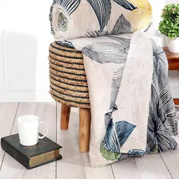 REALDREAM Multicoloured Floral Mild Winter 300 GSM Single Bed Dohar-image-47