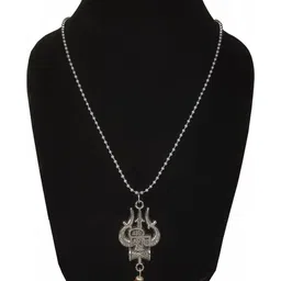 Utkarsh Silver-Plated Pendants with Chains image 2