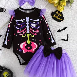 StyleCast x Revolte Girls Printed Leotard and Skirt Set-picture-30