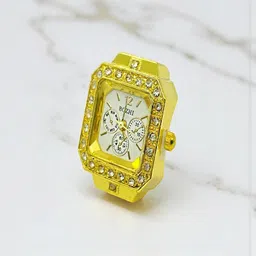 SAPRAA TRENDS Women Gold-Plated Stainless Steel Ring-picture-32