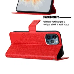 PEEPERLY Abstract Printed iPhone 16 Pro Max Flip Case Mobile Accessories image 3