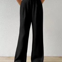 CORSICA Women Loose Fit High-Rise Trousers-picture-25