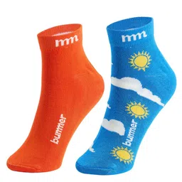 bummer Unisex Pack Of 2 Odour-Free & Breathable Ankle Length Socks-picture-40