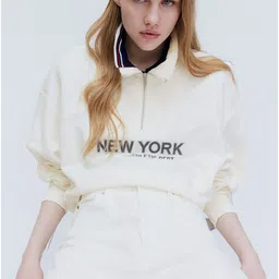 H&M Motif-Detail Zip-Top Sweatshirt-picture-27