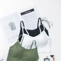 INFINIUM Bralette Bra Full Coverage Lightly Padded image 3