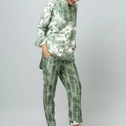 Rhe-Ana Printed Top With Trousers Co-Ords image 5